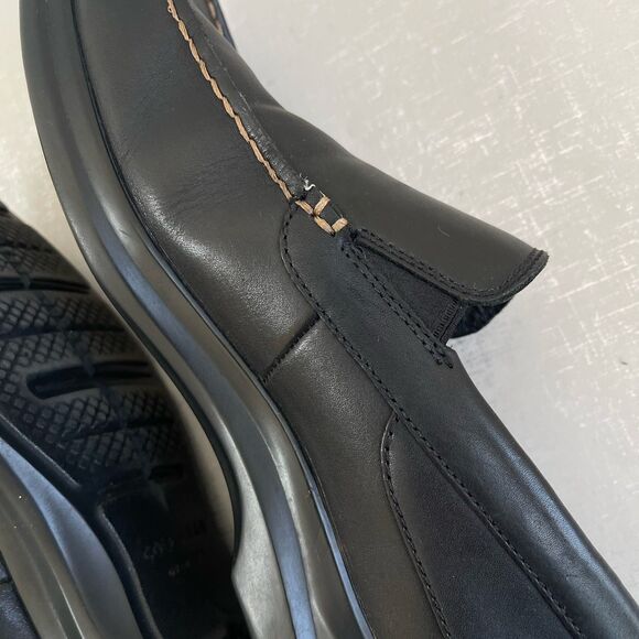 Cole Haan Men\'s Black Leather Driver Loafers Dress Comfort Shoes Size 10.5 M